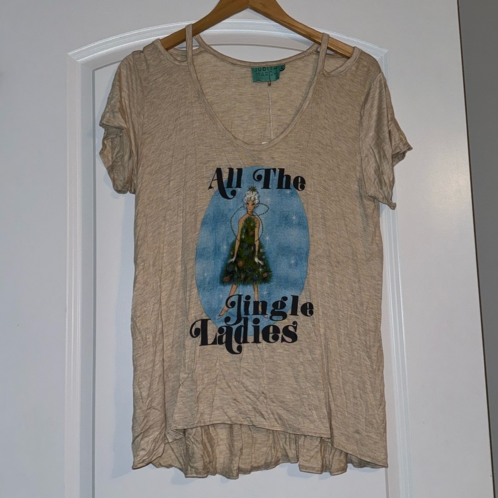 Judith March Jingle Ladies Top